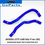 Samco Silicone Radiator Hose Top & Bottom / Lower Honda City Gd8 Idsi V-tec SEL