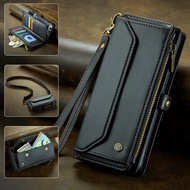 Flip Case for Google Pixel 10 11 Pro XL 10A 9 9A 8 7 8A 7A Zipper Wallet With Multi Card Slots Photo