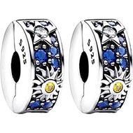 Sterling Silver Clip Charms for Pandora Bracelets Silver Clip Charms Jewelry Gifts for Women