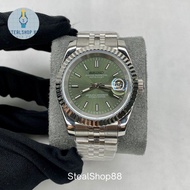 ready jam seiko datejust olive green perpetual nh35 best produk