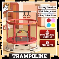 Trampoline Kids Murah Jumping Trampolin Mainan Lompat Lompat Kanak Kanak Trampoline Besar Indoor Kid