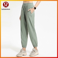 Lululemon casual yoga sports pants drawstring design pocket loose running pants y MM392