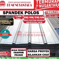 SPANDEK 0,3MM 3M 4M 5M 6M GALVALUM AZ100 ATAP SPANDEX GENTENG SENG - 0,3MM, 1M