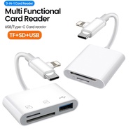 3 in 1 USB Type C Card Reader Adapter 2 in 1 USB C To SD TF Memory Card Reader For Phone 17 1615 Lap