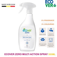 ECOVER ZERO MULTI ACTION SPRAY 500ML - PLANT BASED I SUITABLE FOR SENSITIVE SKIN I VEGAN FRIENDLY I 