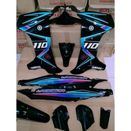 COVERSET YAMAHA LAGENDA 110,110Z,110ZR 20THN ANNIVERSARY HITAM HLD