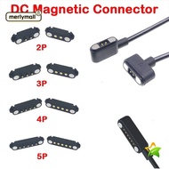 MERLYMALL DC Magnetic Pogo Pin Connector, High Current 2Pin 3Pin 4Pin 5Pin Pogopin Magnetic Connecto