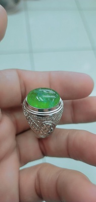 Cincin  Batu  Zamrud  Asli