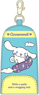 K Company Sanrio Characters CRE5-CN Reel Key Case, Cinnamoroll, H 4.9 x W 2.8 x D 0.3 inches (125 x