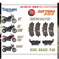 TRIUMPH DISC BRAKE PADS TIGER 900 GT PRO TIGER 900 GT LOW TIGER 900 RALLY PRO TIGER 900 RANCE BLACK 