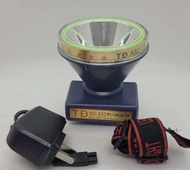 Đèn đội đầu lặn A82 lặn sâu 30m choá 8cm pin lâu