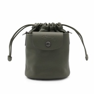 【LONGCHAMP】Le Pliage Xtra XS 牛皮 肩背包 斜背包 水桶包 冷杉綠色 10317987549