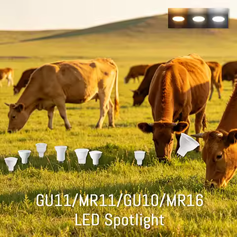 4Pack 3W 9W 12W Mini LED Reflector Spot Bulb GU10 GU11 MR11 GU4 GU5.3 AC220V 38° Beam Angle for Home