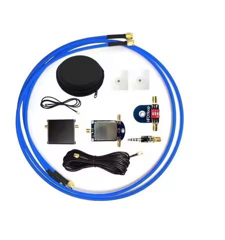 LZ1AQ Amplifier Active Magnetic Loop Antenna Wideband 50K-500MHz Portable Antenna 17dB HF AM FM VHF 