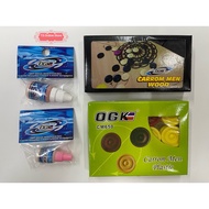 OGK Carrom Board Powder【5gm / 10gm】 OGK Carrom Men Plastic / OGK Carrom Wood / OGK Carrom Striker