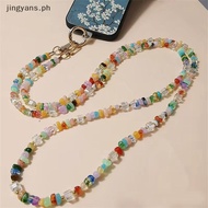 jingyans 1Pcs DIY Accessories Stylish Cute Stone Gem Mobile Phone Crossbody Straps Lanyard Beads Cha
