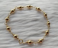 10k gold pure bracelet