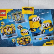 Lego 75551 MINIONS Brick Built Minions and Their Lair