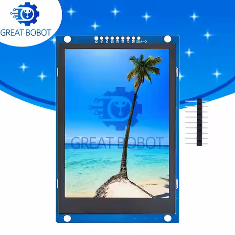 2.8-inch TFT LCD Display (240×320): ST7789V Driver, SPI/8/16-Bit Parallel Interfaces – Compatible wi