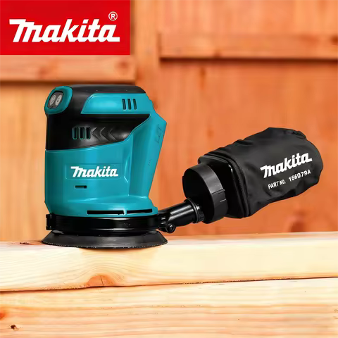 Makita 18V Brushless Cordless Random Orbital Wood Sander DBO180Z Lithium Ion Rechargeable Electric(N