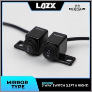 3 Way Switch For Mini Driving Light Universal - Mirror Type