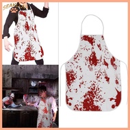 SC Halloween Bloody Apron Halloween Theme Props Fancy Dress Scary Apron Costumes