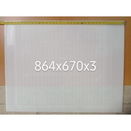 Japanese glossy white virgin PP plastic sheet 3 mm thick