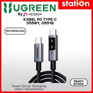 UGREEN 35501, 35512 & 65092 UNO 100W LED Display USB C to USB C Cable Fast Charging 5A