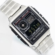 Jam Tangan Digitec DG-3078 Digital World Time Original Stainless Steel