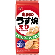 Kameda Kameda Seika Kameda's usuyaki Shrimp senbei 70g x 12 bags #2【Direct from japan】