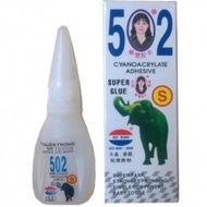1 bottle of 502 Elephant Glue