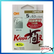 OWNER OH Kappa Extreme Hooks 5-0.3 Fishing 2-0.2 5-0.4 6-0.3
