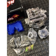 RED LEO HEAD RACING 22/25 & 20/23 LC135 COMPLETE SET