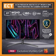 Acer Predator XB273U V3 27" WQHD (2560 x 1440) 0.5ms 180Hz FreeSync IPS Gaming Monitor (HDMI x 2, DP