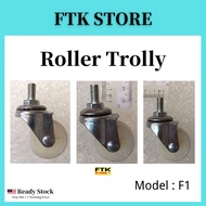 Heavy Duty Saloon Stool Roller Trolley Barber And Saloon ROLLERS OF SALOON CHAIR & STOOL Roda Trolly