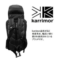 Karrimor 山貓背包 65L 黑色/木炭內建防雨罩，全新