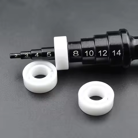 R188 Full Ceramic Bearing 1/4" X 1/2" X 3/16" R188CE 6.35 X 12.7 X 4.763 mm ZrO2 Zirconia Ball Beari