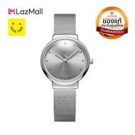 Julius นาฬิกาข้อมือ JA-426L หน้าปัดกลม สายสแตนเลสถัก แบรนด์เกาหลี แฟชั่นฮิตของแท้ ✨สินค้าประกันศูนย์