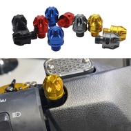 Universal For Honda ADV150 Forza XMAX PCX Motorcycle CNC Rearview Screw Cap Rearview Mirror Seat Decorative Screw Cap Cover