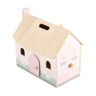KMART AUSTRALIA - Wooden Fold & Go Mini Dollhouse with furniture