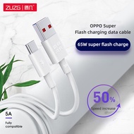 ZUZG OPPO USB Type C Cable 5A Fast Charging USBC Type-C Cable for Xiaomi Redmi Note 7 K20 Samsung On