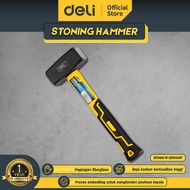 Deli Stoning Hammer / Palu Batu PP+Fiber Baja Perkakas EDL4470XX