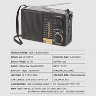 C10 Radio Portable Radio LCD Screen Alarm Clock DAB DAB+ FM Bluetooth-compatible Broadcasting Radio 