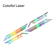 Car Trunk Side Sticker For Nissan Navara D40 D22 D23 NP300 Pickup Truck Stripes Style Decals Vinyl C