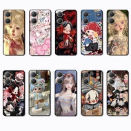for VIVO Y03 Y30T Y18 Y18S Y18E T3 Y37M Y19S Y28 V40 PRO Z9 lite BJD Soft black phone case