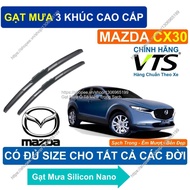 High-end 3-section wiper/ K2 windshield wiper for Mazda CX30/ bag Mazda CX30/ Mazda CX30 windshield 