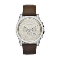 Armani Exchange AX2506 Chronograph Brown Leather Watch