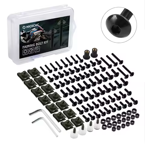 HONDA CBR1000RR Kit 155PCS M5 M6 Motorcycle Fairing Bolts Screws Kit For HONDA CBR1000RR CBR600RR CB
