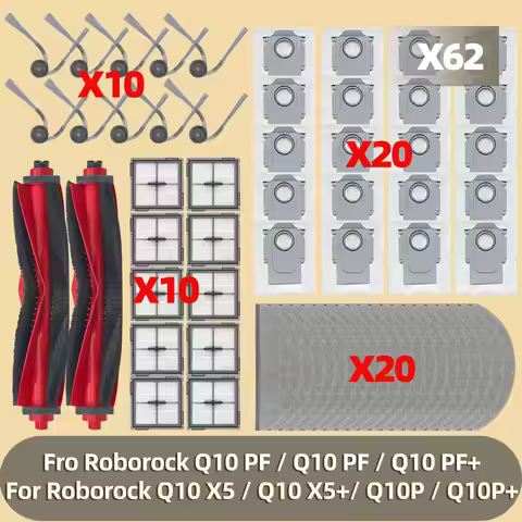 Compatible For ( Roborock Q10 X5 / Q10 PF / Q10P / Q8+ / Q8 Max Pro Plus ) Parts Accessories Main Si