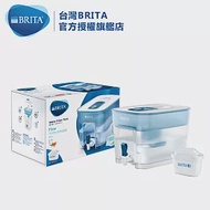 【德國BRITA】Flow濾水箱(藍)